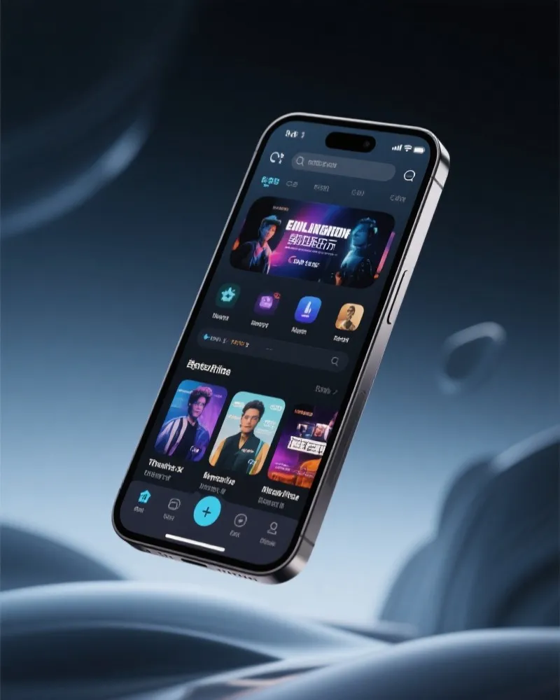 九游娱乐 APP 界面展示
